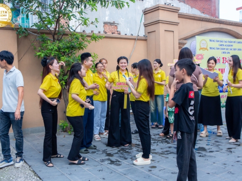 TEAM BUILDING CỒN PHỤNG CARITA ACADEMY 
