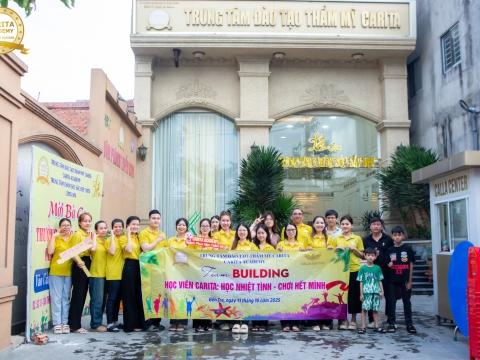 TEAM BUILDING CỒN PHỤNG CARITA ACADEMY 