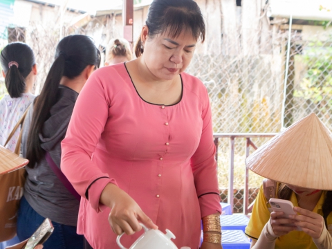 TEAM BUILDING CỒN PHỤNG CARITA ACADEMY 
