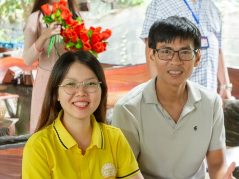 TEAM BUILDING CỒN PHỤNG CARITA ACADEMY 