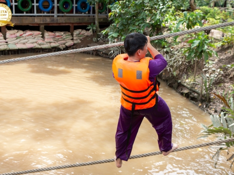 TRÒ CHƠI TẠI CỒN PHỤNG BẾN TRE