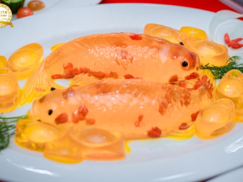 Các món ăn dự thi của các lớp