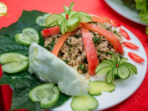 Các món ăn dự thi của các lớp