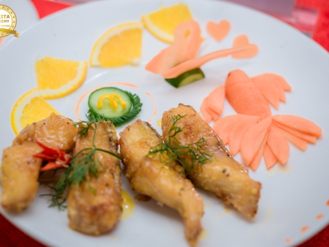 Các món ăn dự thi của các lớp