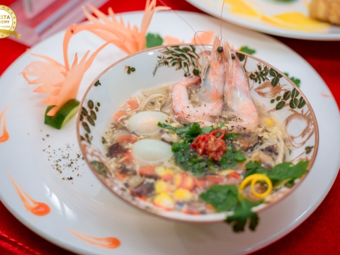 Các món ăn dự thi của các lớp