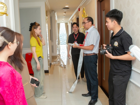 Bồi huấn PCCC tại Carita Academy