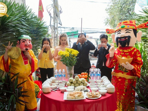 Khai xuân Bính Ngọ tại Carita Academy