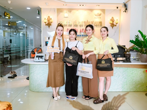 NHIỆT LIỆT CHÀO ĐÓN THÀNH VIÊN MỚI GIA NHẬP GIA ĐÌNH CARITA ACADEMY! 