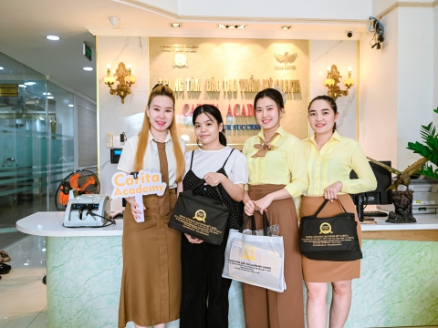 NHIỆT LIỆT CHÀO ĐÓN THÀNH VIÊN MỚI GIA NHẬP GIA ĐÌNH CARITA ACADEMY! 