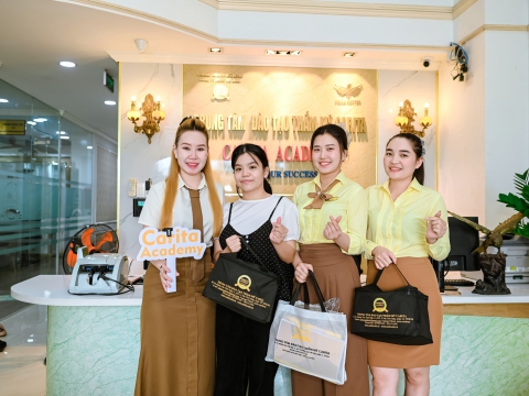 NHIỆT LIỆT CHÀO ĐÓN THÀNH VIÊN MỚI GIA NHẬP GIA ĐÌNH CARITA ACADEMY! 