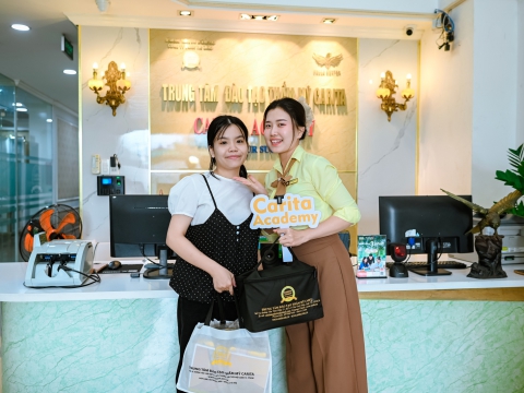 NHIỆT LIỆT CHÀO ĐÓN THÀNH VIÊN MỚI GIA NHẬP GIA ĐÌNH CARITA ACADEMY! 