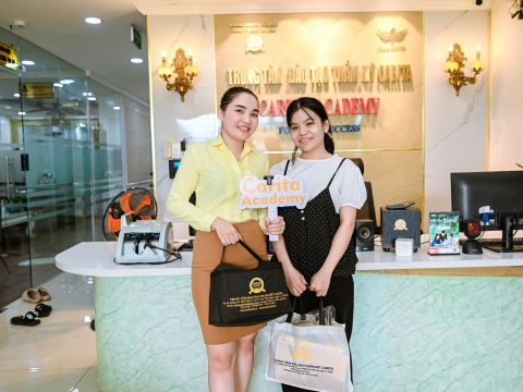 NHIỆT LIỆT CHÀO ĐÓN THÀNH VIÊN MỚI GIA NHẬP GIA ĐÌNH CARITA ACADEMY! 
