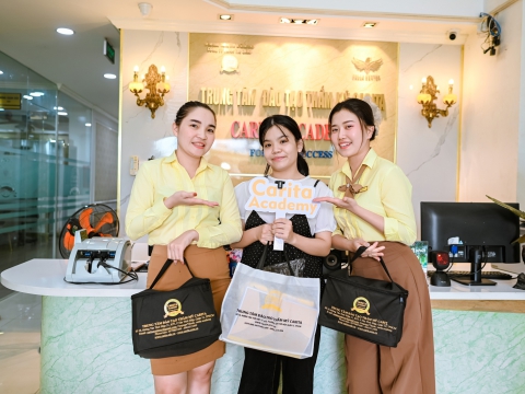 NHIỆT LIỆT CHÀO ĐÓN THÀNH VIÊN MỚI GIA NHẬP GIA ĐÌNH CARITA ACADEMY! 
