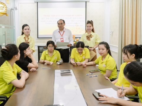 BUỔI THI TỐT NGHIỆP CỦA HỌC VIÊN