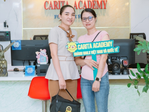 HỌC VIÊN MỚI LỚP NAIL CHUYÊN NGHIỆP