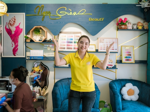 Học Viên CARITA “Chốt Đơn” Ước Mơ Mở Tiệm Nail Thành  Công