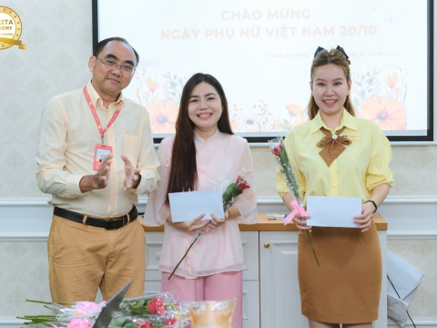 Chúc mừng 20/10 chị em ở Carita