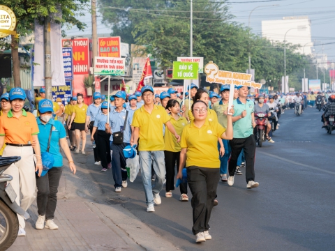 Đi bộ đồng hành 2026: Cùng bước vì sức khỏe, vì Tổ quốc 