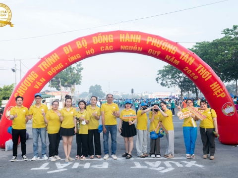 Đi bộ đồng hành 2026: Cùng bước vì sức khỏe, vì Tổ quốc 