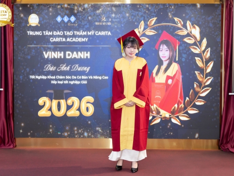 RỰC RỠ & ĐẦY CẢM XÚC: LỄ TỐT NGHIỆP KHÓA THÁNG 7/2026 – CARITA ACADEMY