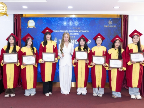 RỰC RỠ & ĐẦY CẢM XÚC: LỄ TỐT NGHIỆP KHÓA THÁNG 7/2026 – CARITA ACADEMY