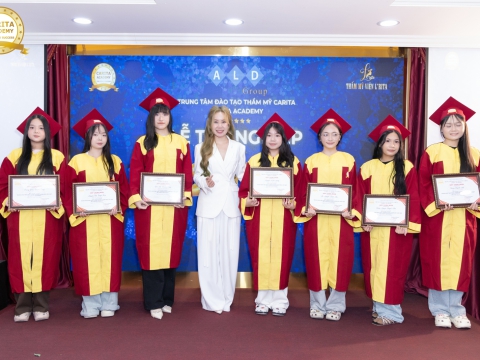 RỰC RỠ & ĐẦY CẢM XÚC: LỄ TỐT NGHIỆP KHÓA THÁNG 7/2026 – CARITA ACADEMY