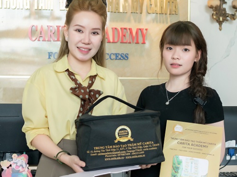 CHÀO ĐÓN HỌC VIÊN HỒNG PHÚC GIA NHẬP ĐẠI GIA ĐÌNH CARITA ACADEMY!