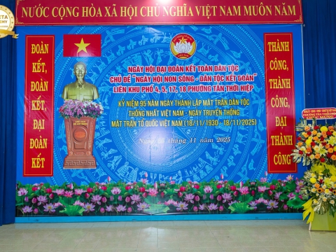 Ngày hội “Đại đoàn kết toàn dân tộc” tại phường Tân Thới Hiệp