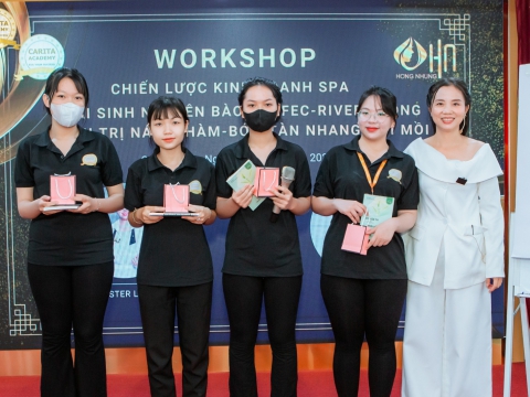 Workshop tại Carita Academy ngày 21/5/2024