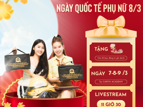 Chỉ trong THÁNG 3 – Học nghề nhận ngay hoa hồng vàn