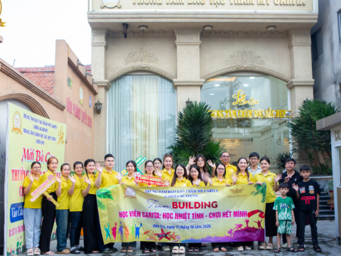 TEAM BUILDING CỒN PHỤNG CARITA ACADEMY 