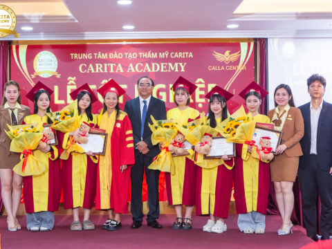 LỄ TỐT NGHIỆP TẠI CARITA ACADEMY