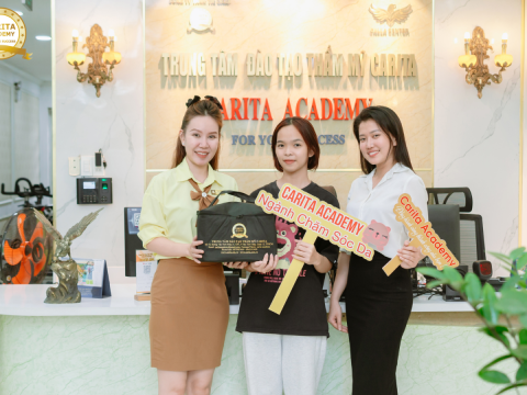 HỌC VIÊN MỚI LỚP CHĂM SÓC DA