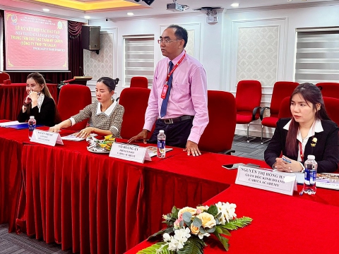 Lễ hợp tác đào tạo với Trường cao đẳng công nghệ Y - Dược Việt Nam 21/9/2023