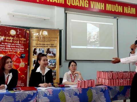 Tuyển sinh nghề thẩm mỹ ngày 4/4/2024 tại Trung tâm GDTX huyện Gò Dầu, Tây Ninh