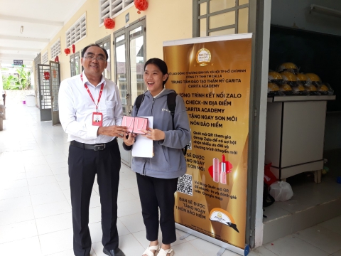 Tuyển sinh nghề thẩm mỹ ngày 4/4/2024 tại Trung tâm GDTX huyện Gò Dầu, Tây Ninh