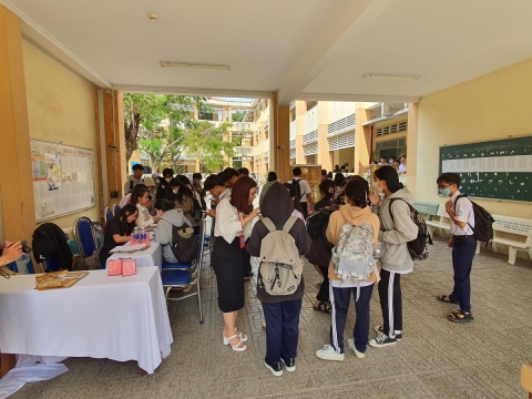 Tuyển sinh nghề thẩm mỹ ngày 4/4/2024 tại trường THPT Trảng Bàng, Huyện Gò Dầu, Tây Ninh