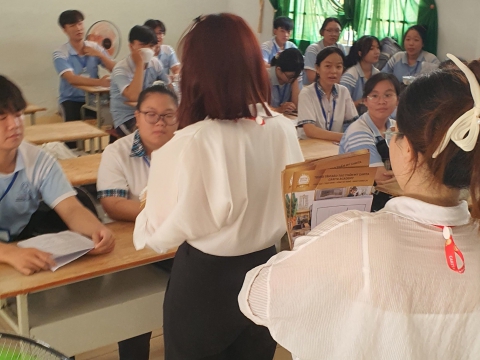 Tuyển sinh nghề thẩm mỹ ngày 5/4/2024 tại trường THPH Nguyễn Huệ, Thị trấn Bến Cầu, Tây Ninh