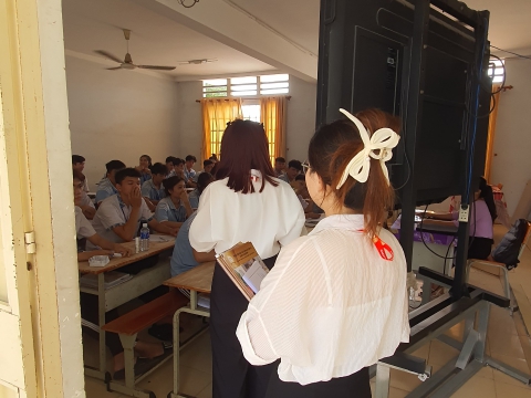 Tuyển sinh nghề thẩm mỹ ngày 5/4/2024 tại trường THPH Nguyễn Huệ, Thị trấn Bến Cầu, Tây Ninh