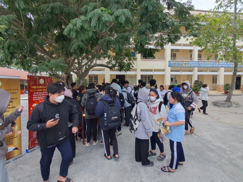 Tuyển sinh nghề thẩm mỹ ngày 5/4/2024 tại trường THPH Nguyễn Huệ, Thị trấn Bến Cầu, Tây Ninh