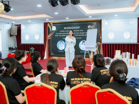 Workshop tại Carita Academy ngày 21/5/2024