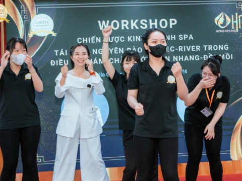 Workshop tại Carita Academy ngày 21/5/2024