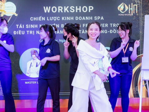 Workshop tại Carita Academy ngày 21/5/2024