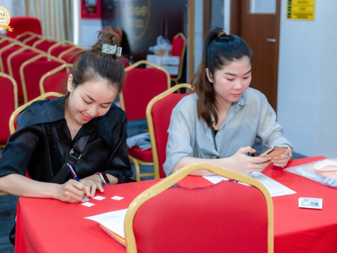 Phối hợp đối tác tổ chức thi An toàn y tế tháng 7/2024 tại Hội trường Carita Academy