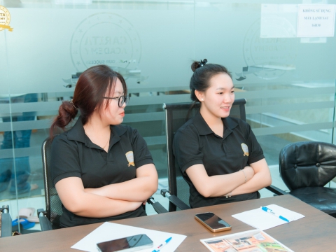 Lớp học chuyên viên tư vấn thẩm mỹ tại Carita Academy