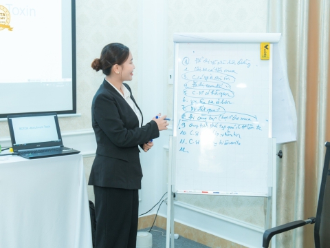 Lớp học chuyên viên tư vấn thẩm mỹ tại Carita Academy