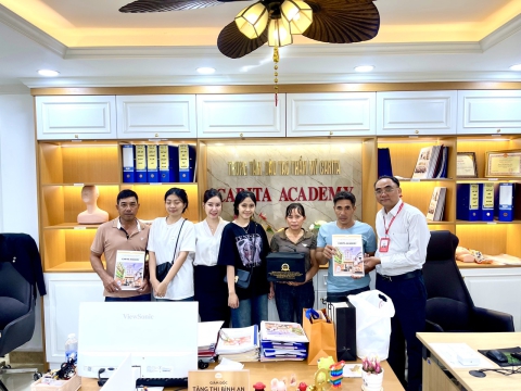 Chào mừng các em học viên mới gia nhập đại gia đình Carita Academy