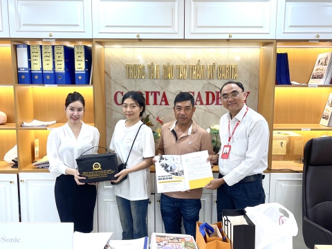 Chào mừng các em học viên mới gia nhập đại gia đình Carita Academy