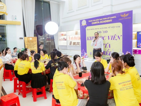 TRỔ TÀI NẤU ĂN CÙNG HỌC VIÊN NHÀ CARITA ACADEMY 