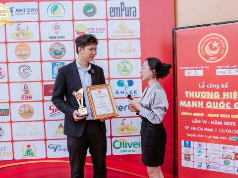 CARITA ACADEMY ĐƯỢC BÌNH CHỌN THƯƠNG HIỆU MẠNH QUỐC GIA NĂM 2025